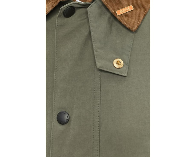 Куртка Bedale Casual с карманами и клетчатой кокеткой Barbour
