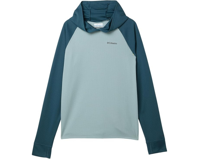 Детская флисовая кофта Columbia Tech Trail Utility Warm Hoodie с защитой UPF 50