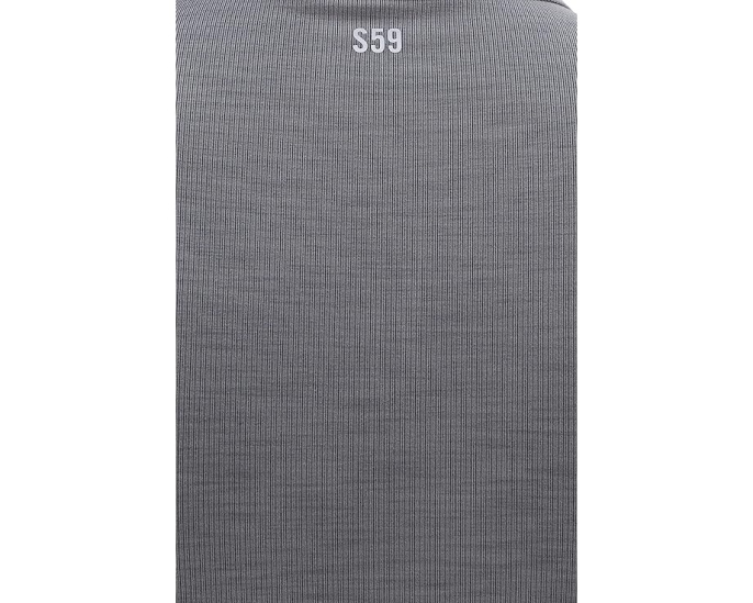 Топ Stevie Active Rib 1 2 Zip Splits59 половинная молния