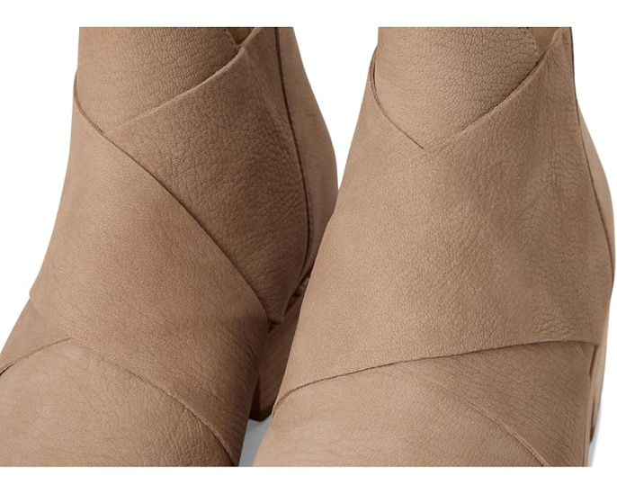 Ботильоны Eileen Fisher Span Bootie из нубука с молнией сзади