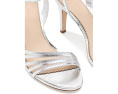 Cinq à Sept сандалии Jackie Metallic Strappy на каблуке