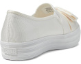 Кроссовки Keds Triple Decker на платформе с металлическим верхом