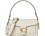 Кожаная плечевая сумка COACH Polished Pebble Tabby 26