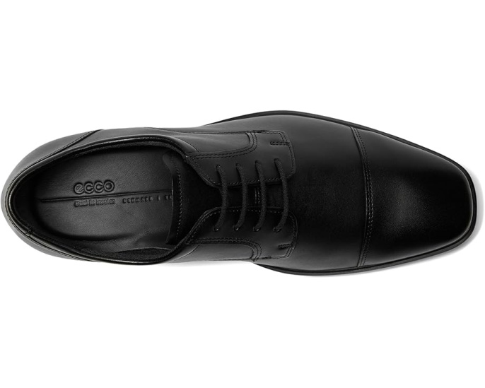 Туфли ECCO Milan оксфорды с двойной монк-застежкой и технологией FLUIDFORM
