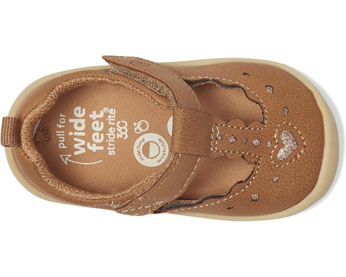 Обувь Stride Rite Cheyenne 2.0 для первых шагов с одобрением APMA и стелькой из пены с эффектом памяти