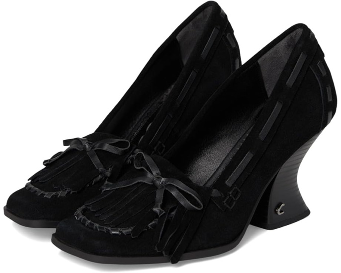 Туфли Ainsley Mary Jane от Circus NY by Sam Edelman с бахромой и скульптурным каблуком
