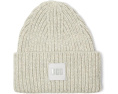 Вязаная шапка бини UGG Chunky Rib Beanie с высокой посадкой