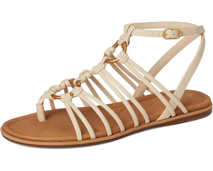 Сандалии Sam Edelman Raye с кольцевыми деталями на плоской подошве