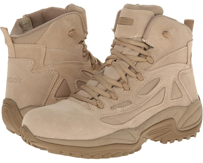 Reebok Work Rapid Response 6 дюймов ботинки Desert Tan