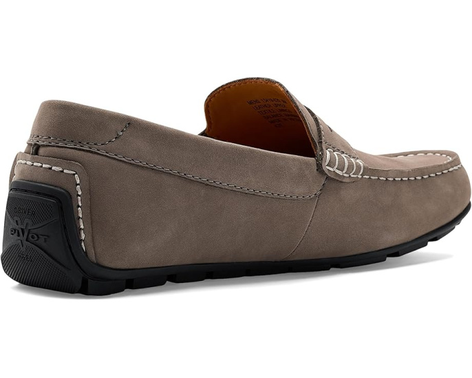 Florsheim водительки Motor Smooth Moc Toe Penny с подошвой для вождения