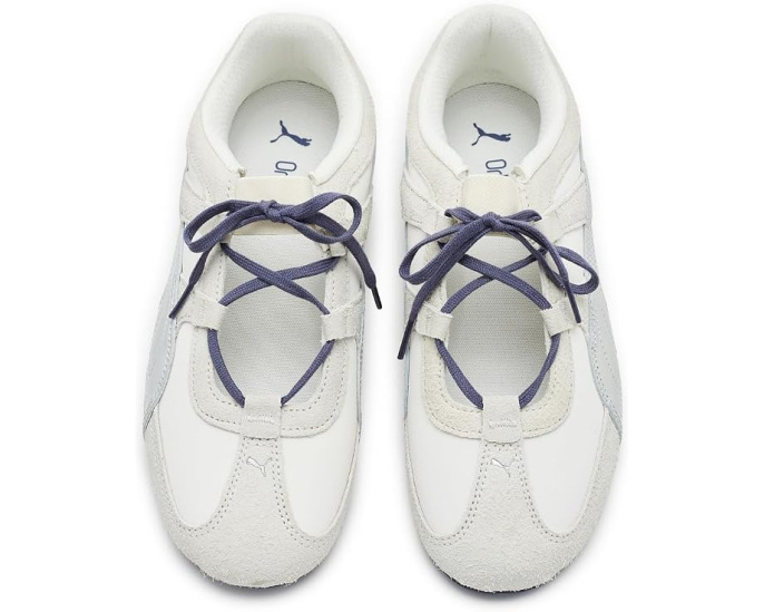Кроссовки Puma Speedcat GO Brushed Luxe бело-серые