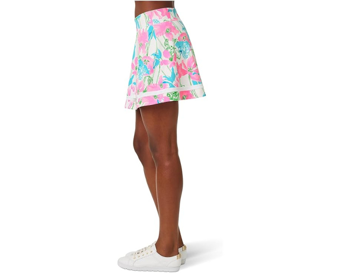 Шорты-юбка Marilla с высокой талией и защитой UPF 50+ Lilly Pulitzer