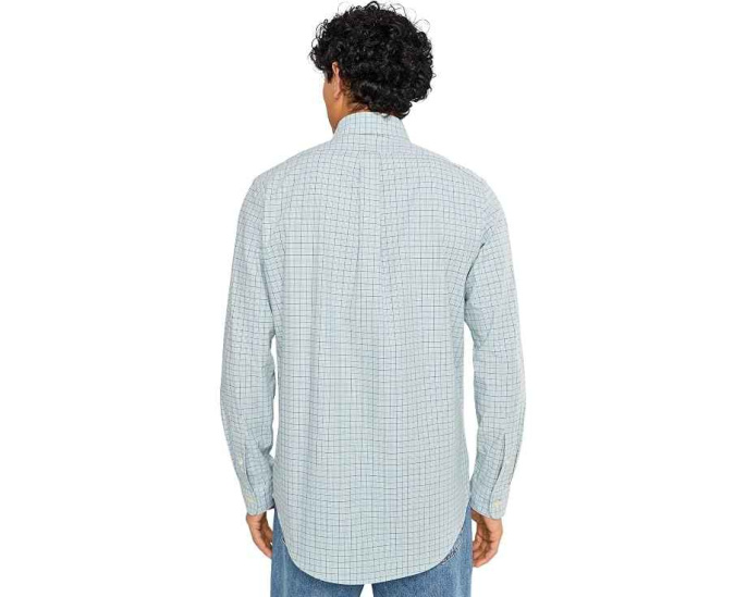 Polo Ralph Lauren классическая рубашка-поло в клетку Green Blue Multi