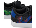 Adidas кроссовки Marvel VL Court 3.0 для детей с эластичной шнуровкой Черные