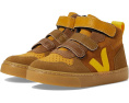 Кроссовки VEJA Small V-10 M Suede для малышей с кожаным верхом и липучкой
