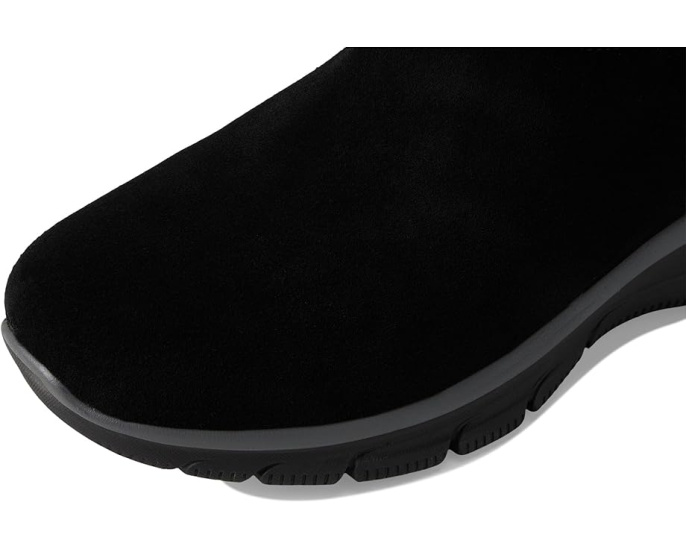 Ботинки SKECHERS Easy Going без шнуровки с клиновидным каблуком и стелькой Memory Foam