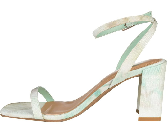 Туфли Journee Collection Chasity Pump зеленые на каблуке
