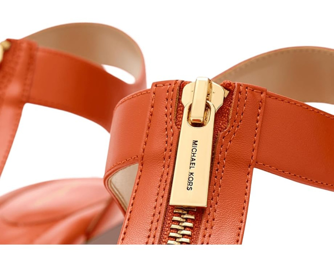 MICHAEL Michael Kors Berkley сандалии на платформе с открытым мысом и молнией