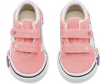 Vans Old Skool V Flower кроссовки с цветочной вышивкой для малышей