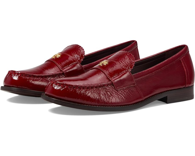 Лоферы Tory Burch Classic с фирменным акцентом и стегаными краями