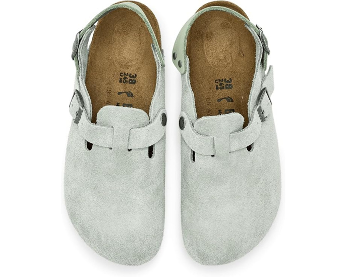 Сабо Tokio из замши с пробковой стелькой от Birkenstock