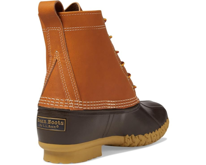 Ботинки L.L.Bean 8" Bean Boots с водонепроницаемой резиной и подошвой с цепким протектором