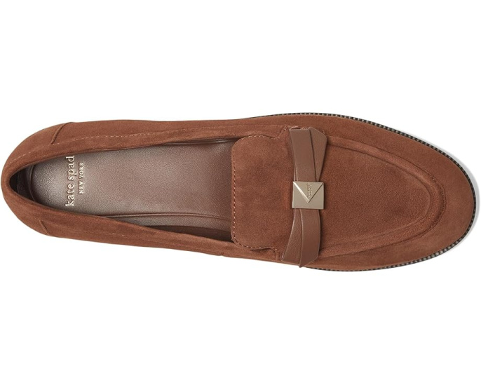 Лоферы Kate Spade New York Deco Bow из замши с бантом