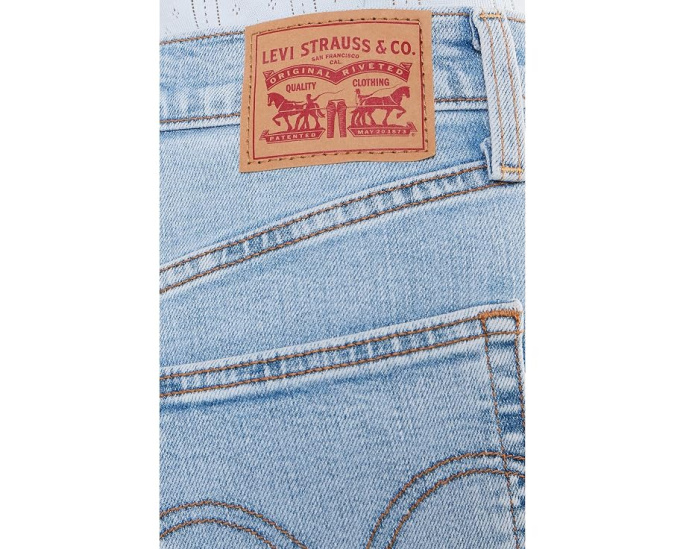 Levi's® джинсы Ribcage Full-Length с высокой посадкой