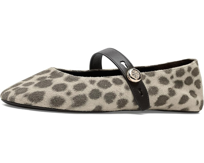 Сандалии Tory Burch Pierced Slides с перфорацией и квадратным носком