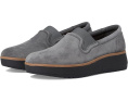 Clarks Zylah Sky балетки на платформе с текстильным верхом
