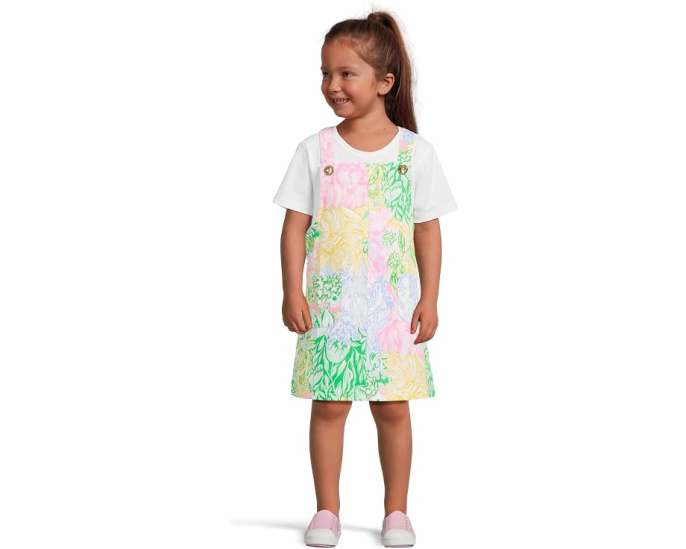 Платье Lilly Pulitzer Varney Overall Dress с цветочным принтом