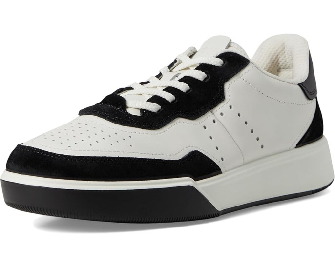 Повседневные кроссовки ECCO Street Court Lace с технологией FLUIDFORM Direct Comfort