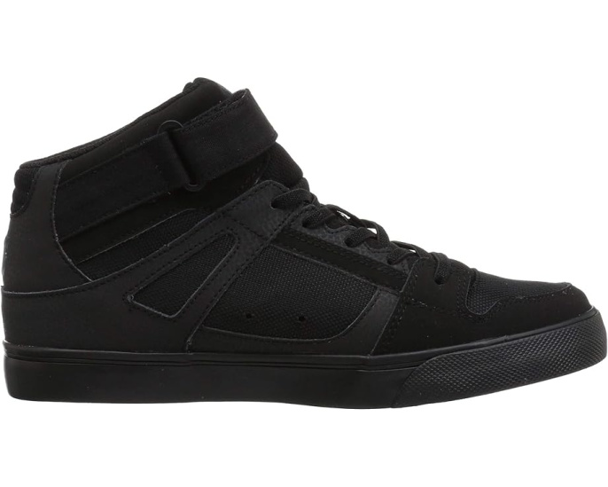 Кроссовки DC Kids Pure High-Top EV с вулканизированной подошвой для скейтбординга
