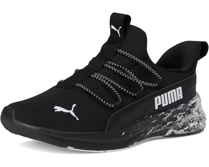 Slip-on кроссовки Softride One4All от PUMA Kids с сетчатым верхом и амортизацией