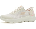 SKECHERS Performance Go Walk Flex Lily Rose с эластичными шнурками и сетчатым верхом