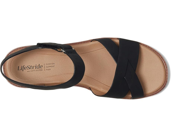 Босоножки LifeStride Wren на платформе с застежкой на липучке