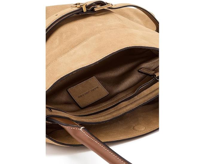 Сумка-сатчел Suede Dakota из замши Marc Jacobs