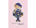 Детское хлопковое джерси платье Polo Bear от Polo Ralph Lauren
