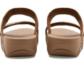 Блестящие сандалии-слайды FitFlop Lulu с двумя ремешками