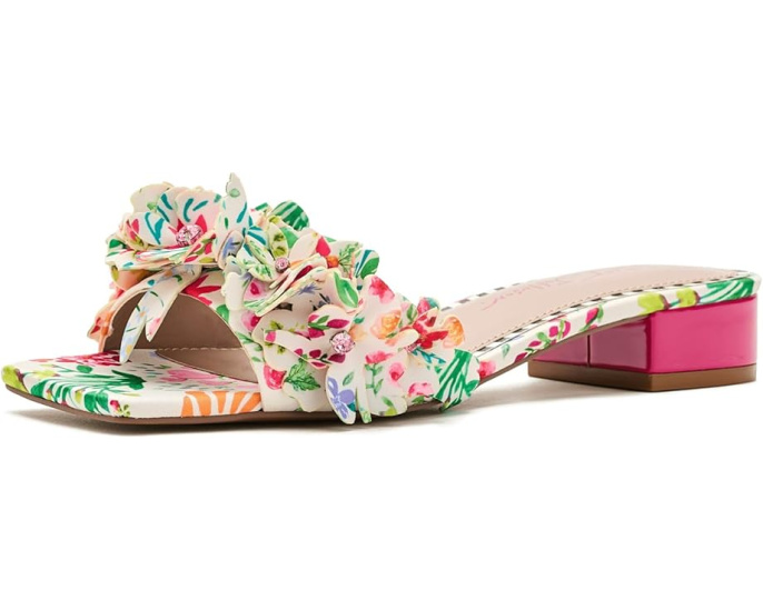 Босоножки на каблуке Glorria с квадратным мысом от Blue by Betsey Johnson