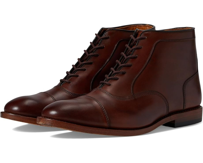 Кожаные ботинки Park Boot с классическим мыском и шнуровкой от Allen Edmonds