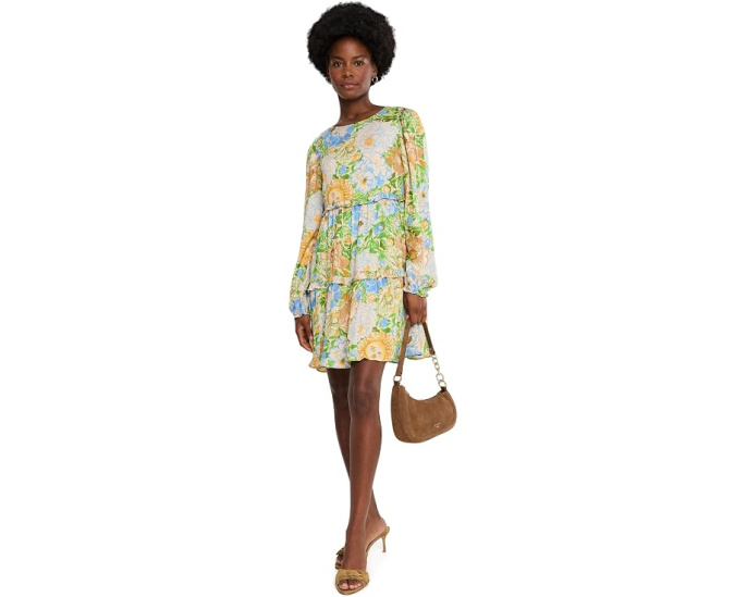 Платье Cecile от Lilly Pulitzer с цветочным принтом