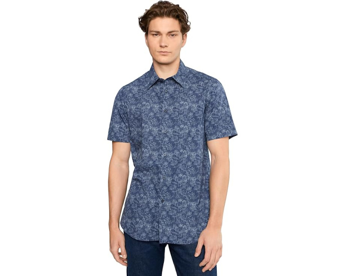 Рубашка Flower Pattern Armani Exchange с цветочным принтом