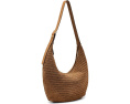 Madewell The Essential Curve Shoulder Bag сумка из замши плетеная