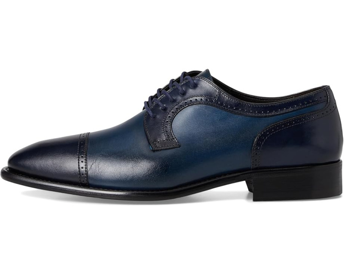 Туфли Johnston & Murphy Collection Cormac Cap Toe из итальянской телячьей кожи