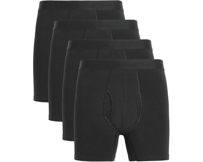 Набор из 4 боксеров PACT Everyday Boxer Brief из органического хлопка