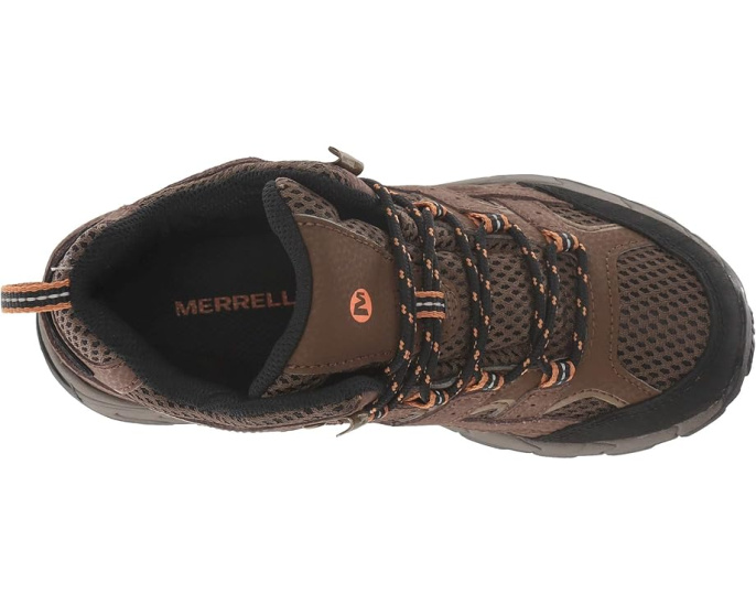 Merrell Kids Детские треккинговые ботинки Moab 2 Mid A/C Waterproof с мембраной
