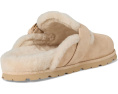 Stuart Weitzman Мюли Chrystie из овчины с большой пряжкой
