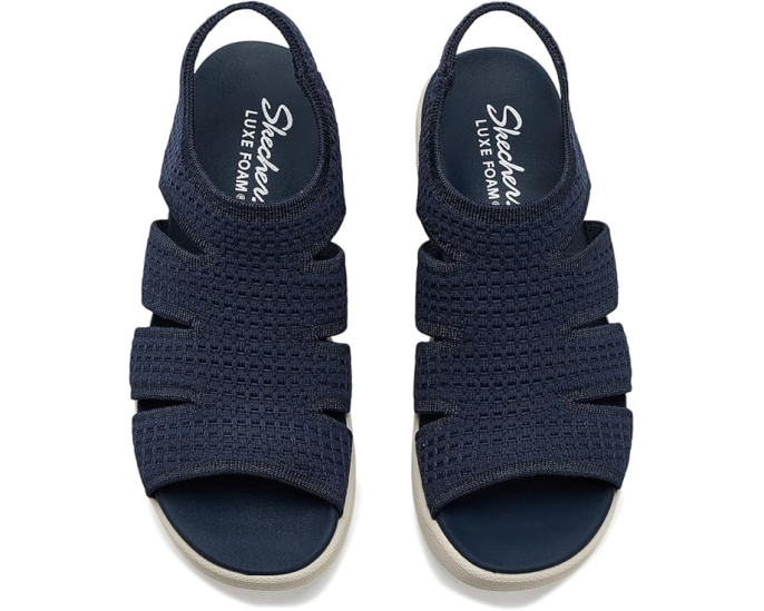 Сандалии SKECHERS Parallel Lite Dreammaker с ажурным трикотажным верхом и стелькой Luxe Foam