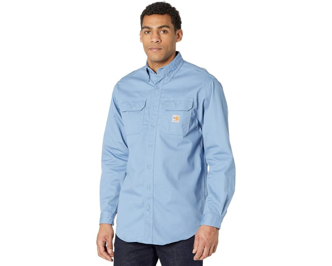 Огнестойкая рубашка Carhartt Classic Twill из твила